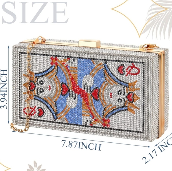 Queen of Hearts purse - Picture 2 of 4